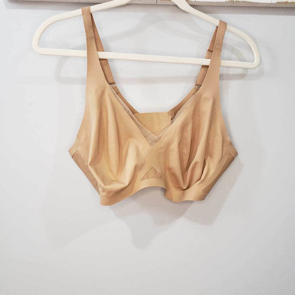 Honeylove Crossover Bra Nude Size L